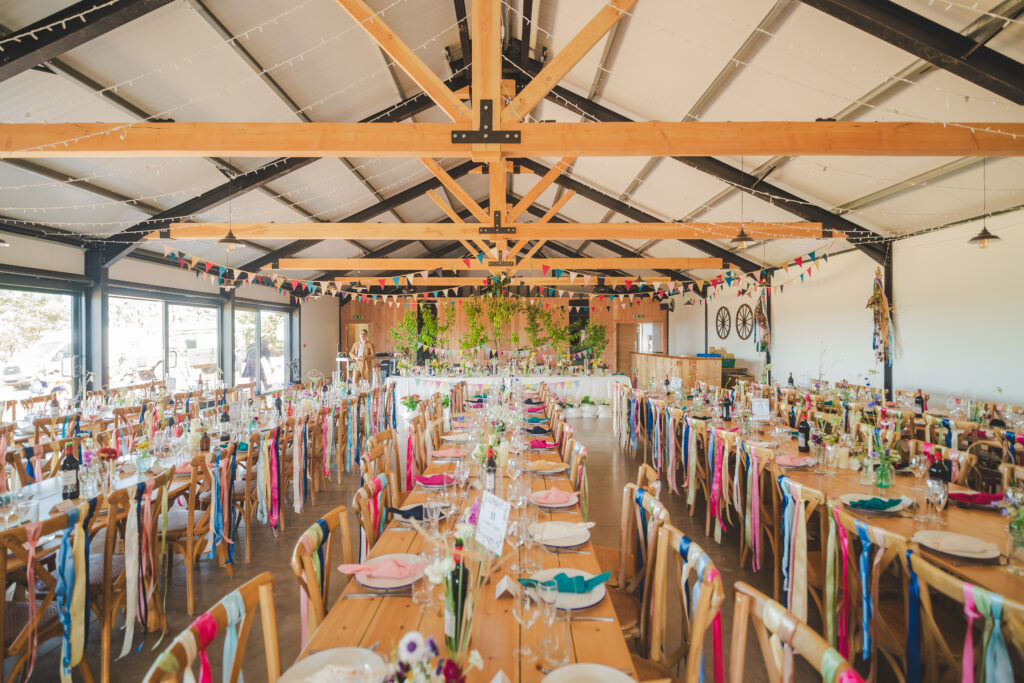 Wedding barn decoration East Lothian