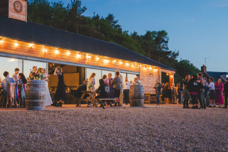 Barn wedding venue